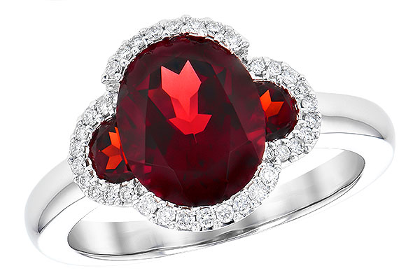 D282-34539: LDS RG 3.29 TW GARNET 3.45 TGW
