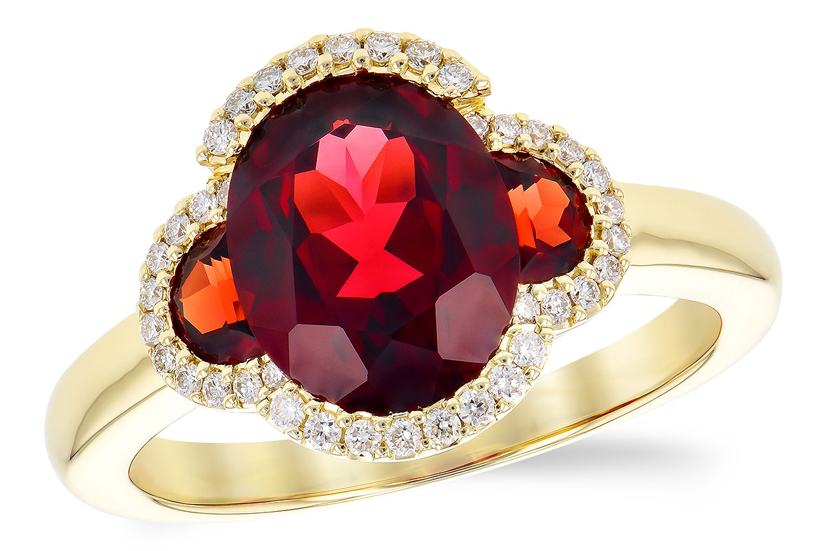 D282-34539: LDS RG 3.29 TW GARNET 3.45 TGW