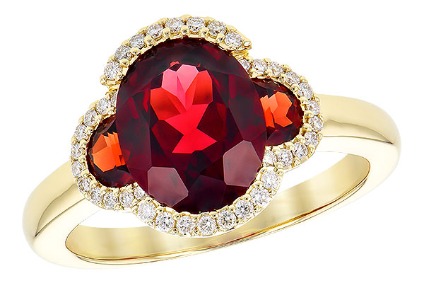 D282-34539: LDS RG 3.29 TW GARNET 3.45 TGW