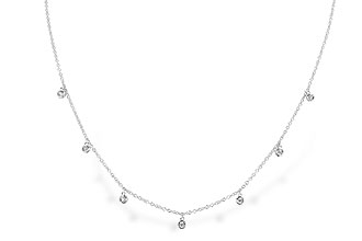 D283-19985: NECKLACE .12 TW (18")