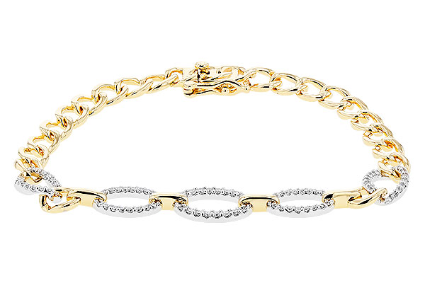 D283-20857: BRACELET .75 TW (INCLUDES BAR LINKS)