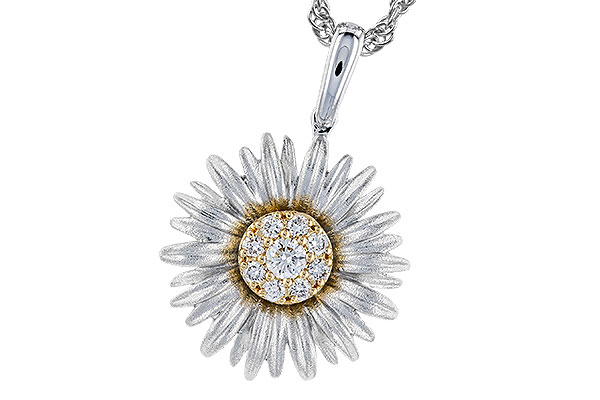 D283-21785: NECKLACE .10 TW