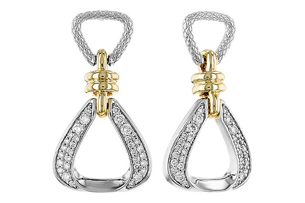D283-26285: EARRINGS .50 TW