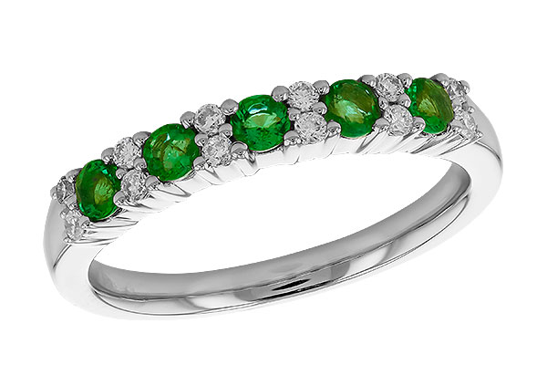 D283-26339: LDS WED RG .33 EMERALD .47 TGW