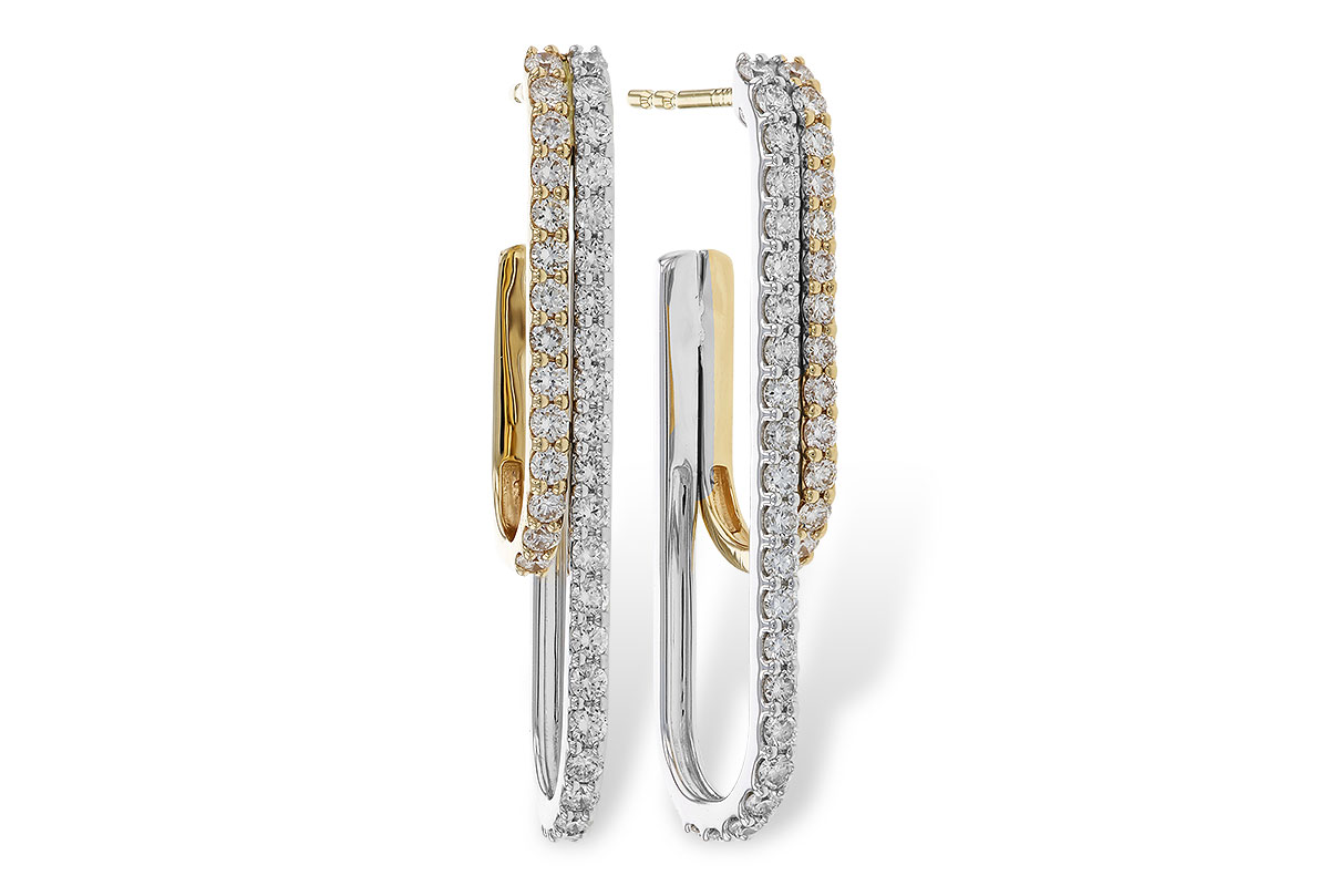 D284-12648: EARRING .98 TW