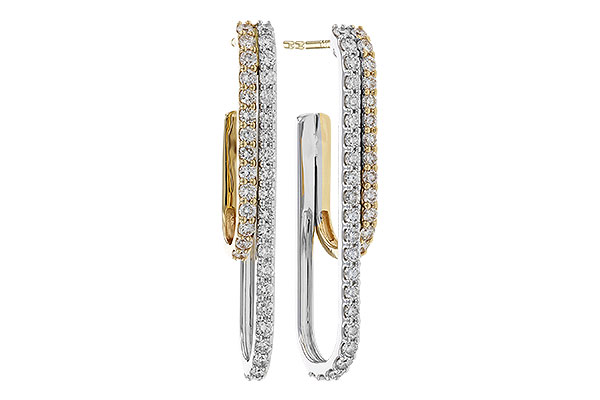 D284-12648: EARRING .98 TW