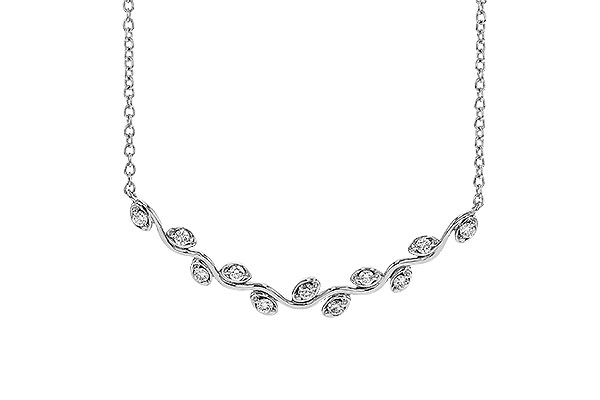 D284-17221: NECKLACE .25 TW (18")
