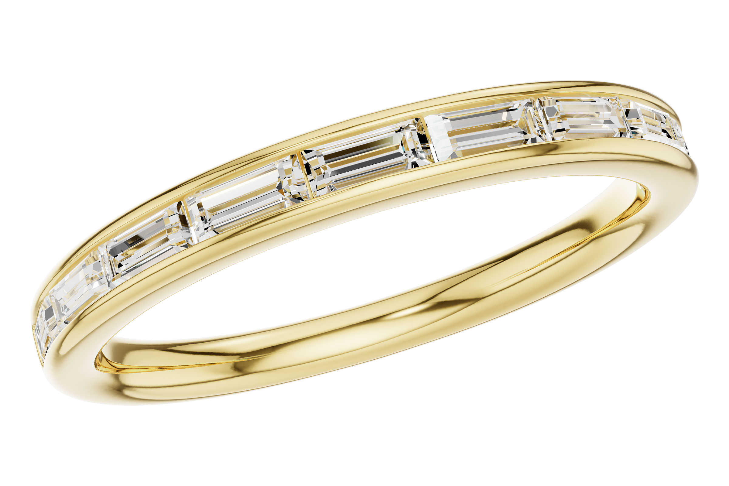 D285-00830: LDS DIA WED RG .44 TW BAGUETTES