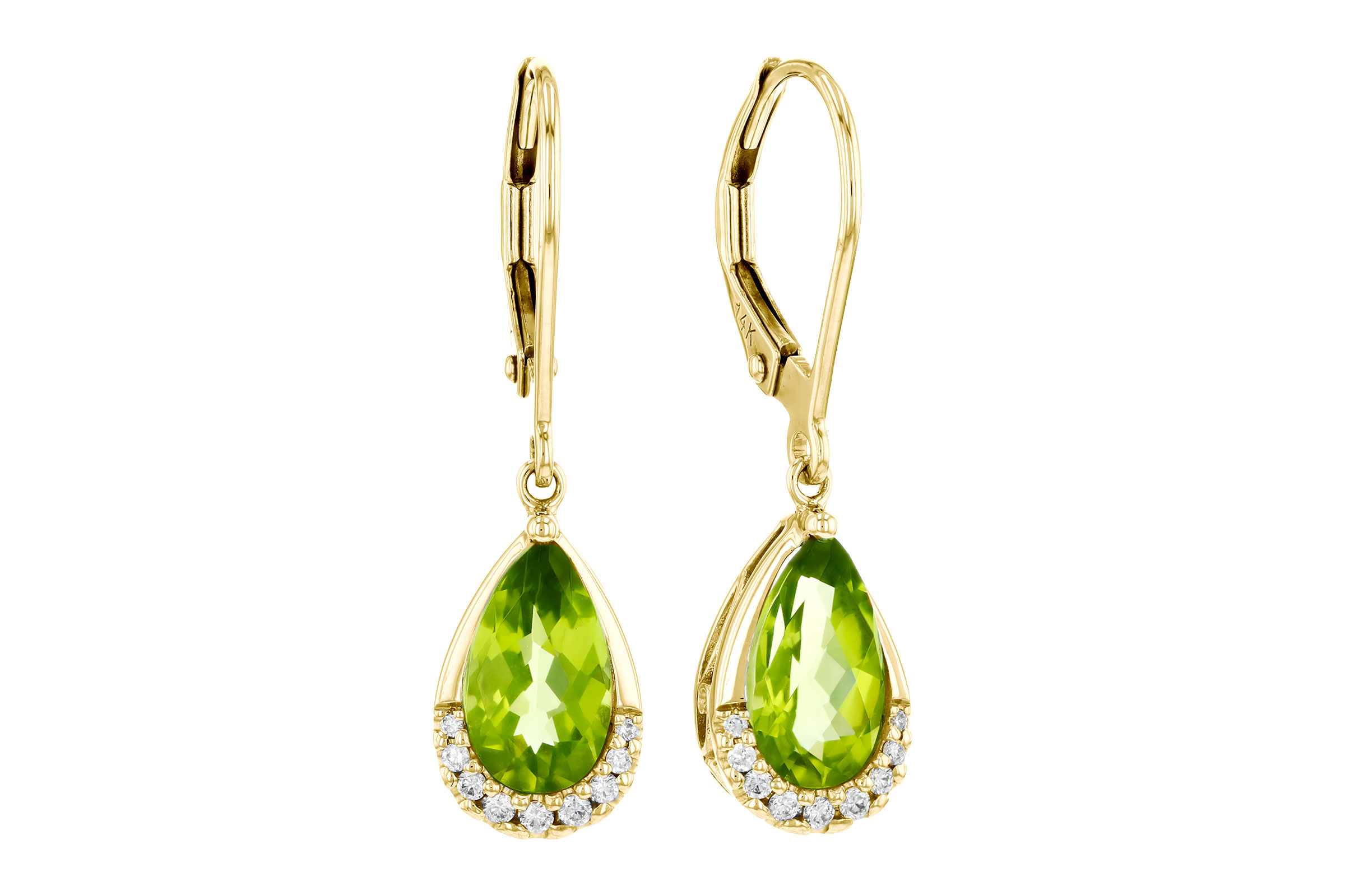 D285-02648: EARR 1.85 PERIDOT 1.94 TGW (9x5MM PS)
