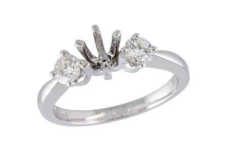 E015-03566: LDS SEMI DIA RING .40 TW