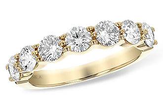 E102-33621: LDS DIA WED RG 1.50 TW (7 STONES)