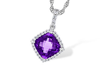 E194-10857: NECK 1.21 AMETHYST 1.32 TGW