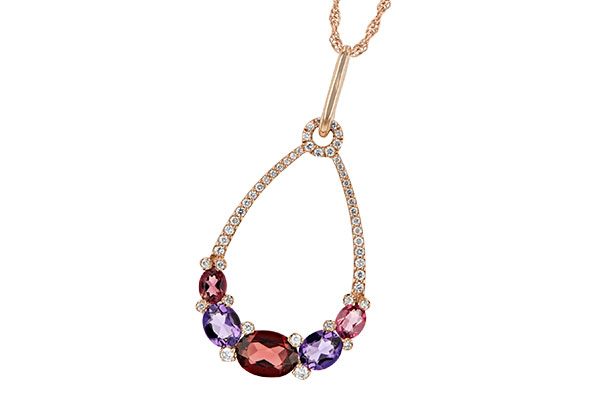 E196-86348: NECK 1.47 SEMI-PRECIOUS 1.67 TGW