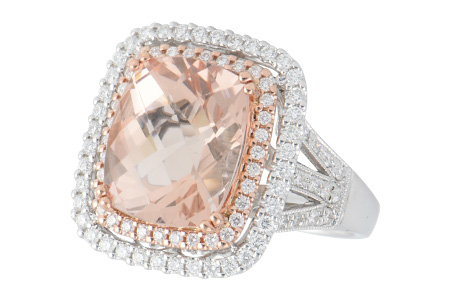 E197-77194: LDS RG 4.25 MORGANITE 4.83 TGW