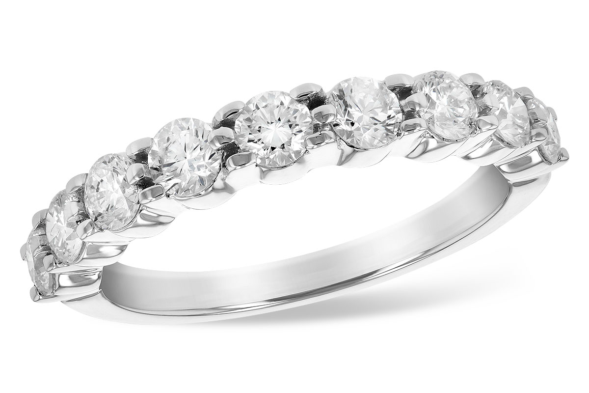 E198-69048: LDS WED RG 1.00 TW (9 STONES)