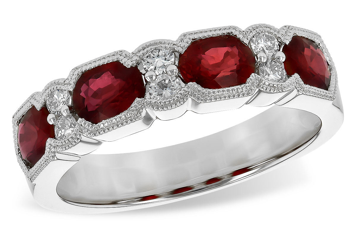 E199-57248: LDS WED RG 1.66 RUBY 1.84 TGW (5x4MM RUBY)