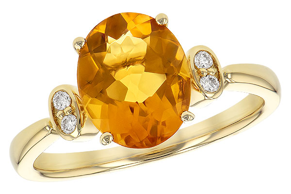 E199-62721: LDS RG 2.04 CITRINE 2.10 TGW (10x8MM CIT)