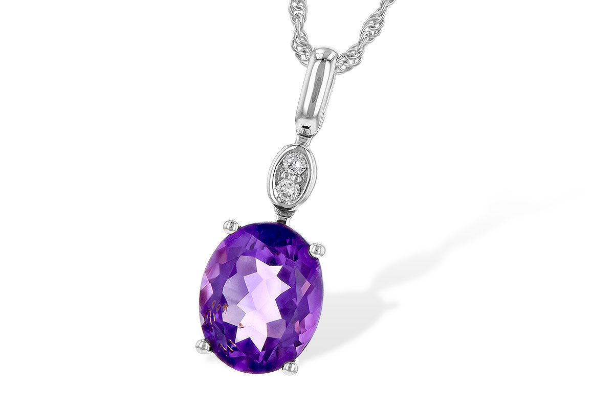 E199-63548: NECK 2.10 AMETHYST 2.13 TGW (10x8MM AMY)