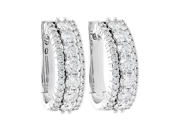 E199-63612: EARRINGS 1.52 TW