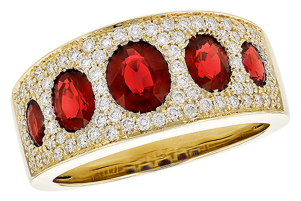 E282-31748: LDS WED RG 1.60 TW RUBY 2.00 TGW