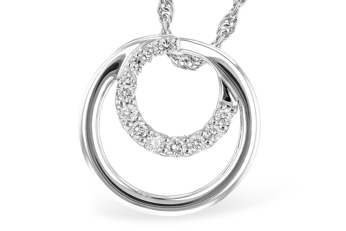 E282-34512: NECKLACE .15 TW