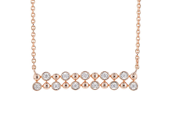 E282-35394: NECKLACE .12 TW