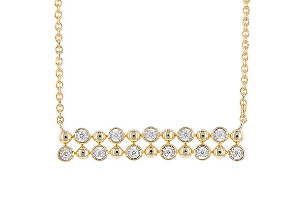 E282-35394: NECKLACE .12 TW
