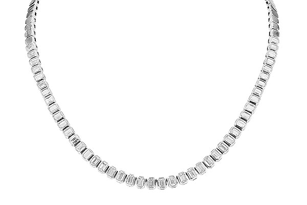 E283-24457: NECKLACE 8.25 TW E.C. DIAS (16 INCHES)