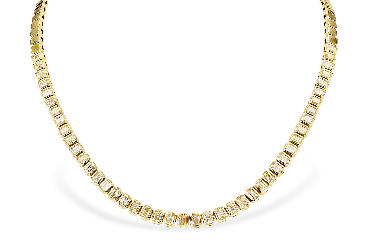 E283-24457: NECKLACE 8.25 TW E.C. DIAS (16 INCHES)