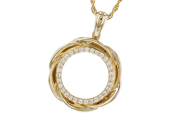 E283-24485: NECKLACE .25 TW