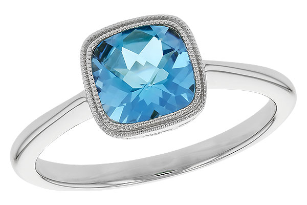 E283-25366: LDS RG 1.45 CT SWISS BLUE TOPAZ