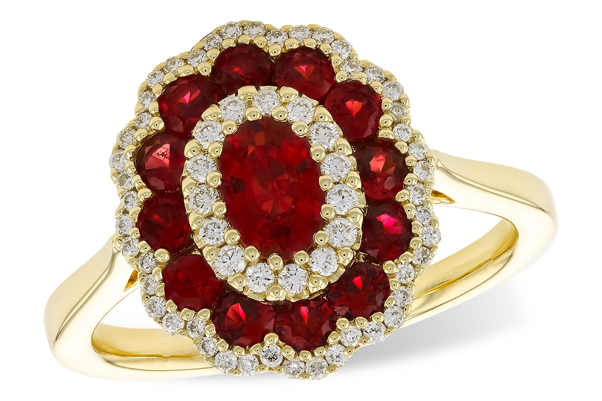 E283-27257: LDS RG 1.29 TW RUBY 1.52 TGW (6x4 MM RUBY)