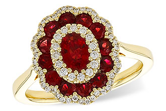 E283-27257: LDS RG 1.29 TW RUBY 1.52 TGW (6x4 MM RUBY)