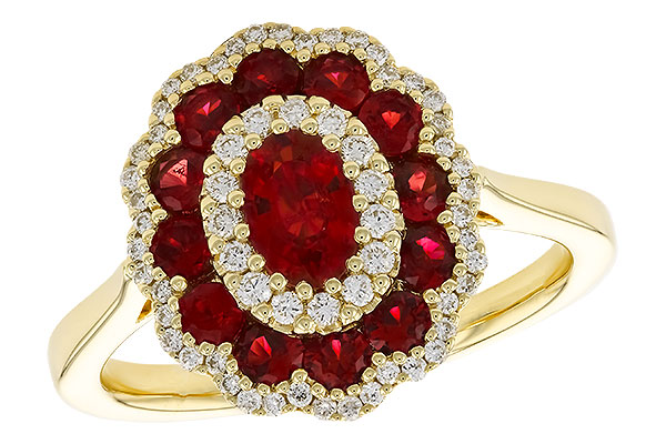 E283-27257: LDS RG 1.29 TW RUBY 1.52 TGW (6x4 MM RUBY)