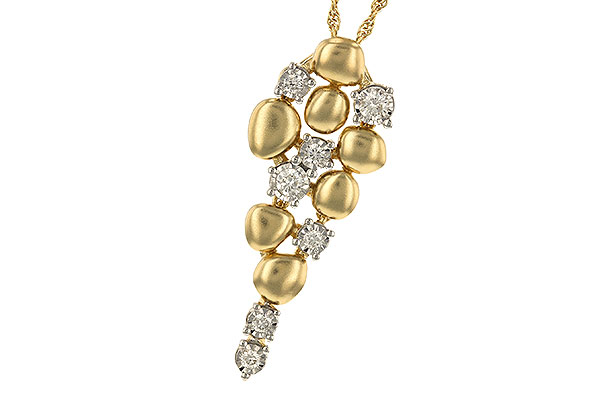 E284-09948: NECKLACE .25 TW