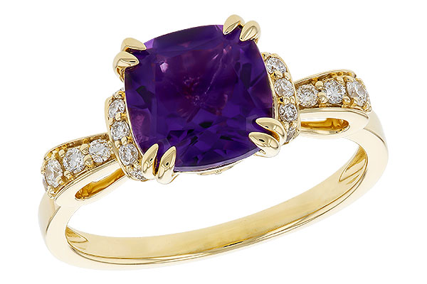 E284-13612: LDS RG 1.83 AMETHYST 2.05 TGW (8MM AMY)