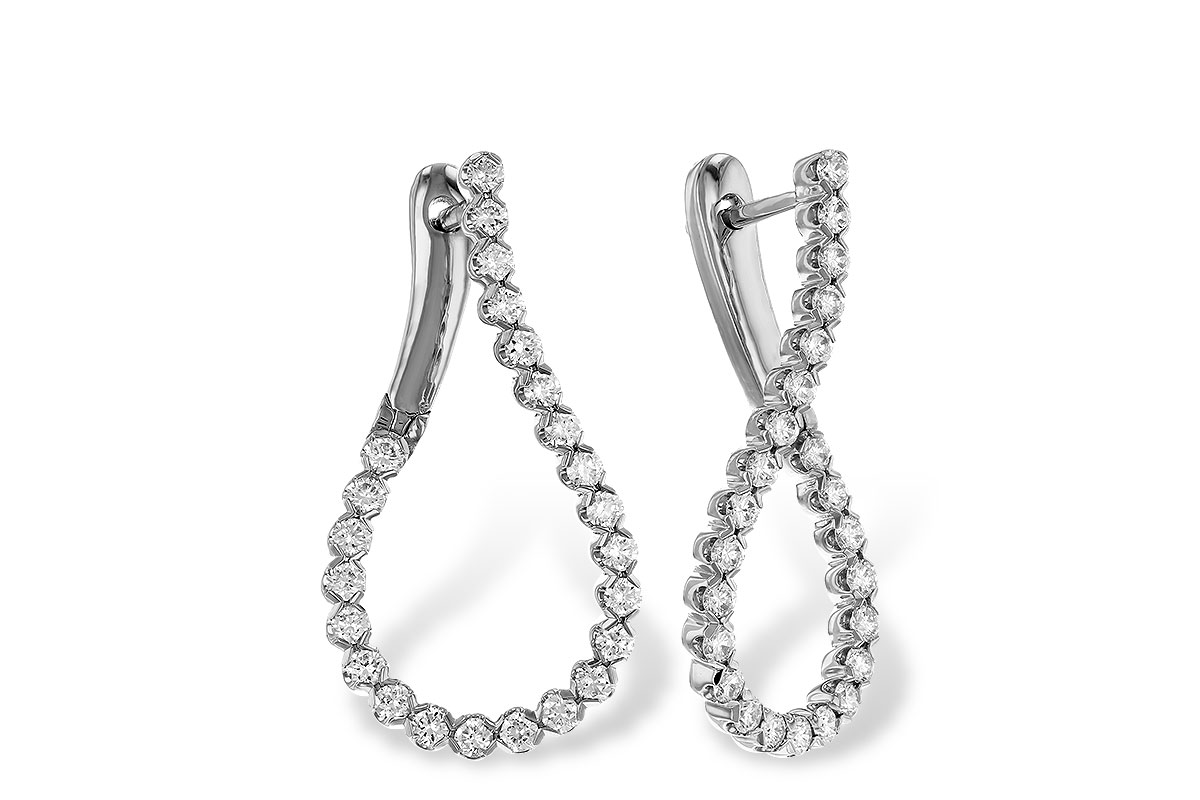 E284-16321: EARRINGS 1.00 TW