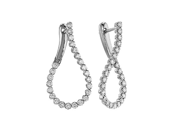 E284-16321: EARRINGS 1.00 TW