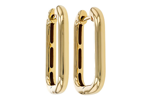 E284-16357: GOLD EARRINGS (23MM)