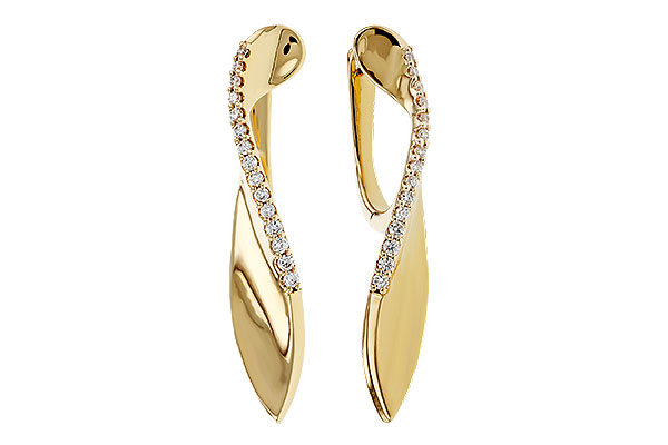 E284-17212: EARRINGS .18 TW