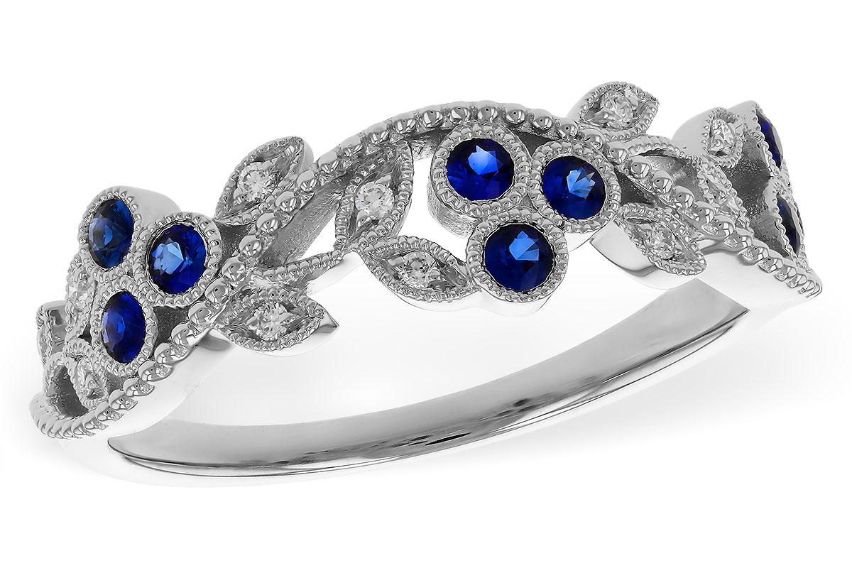 E284-18094: LDS WED RG .23 SAPPHIRE .29 TGW