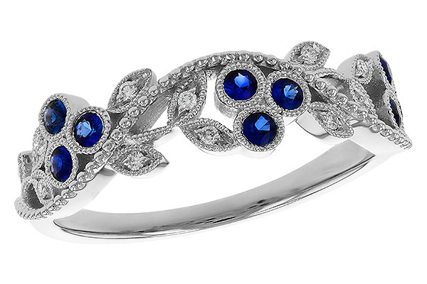 E284-18094: LDS WED RG .23 SAPPHIRE .29 TGW