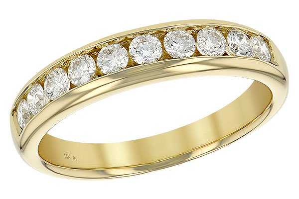 F102-33612: LDS WED RG .50 TW (10 STONES)
