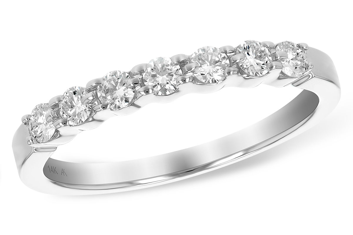 F193-23548: LDS DIA WED RG .33 TW (7 STONES)