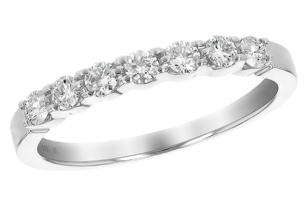 F193-23548: LDS DIA WED RG .33 TW (7 STONES)