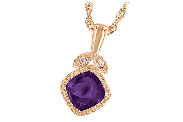 F193-26321: NECK .80 AMETHYST .81 TGW
