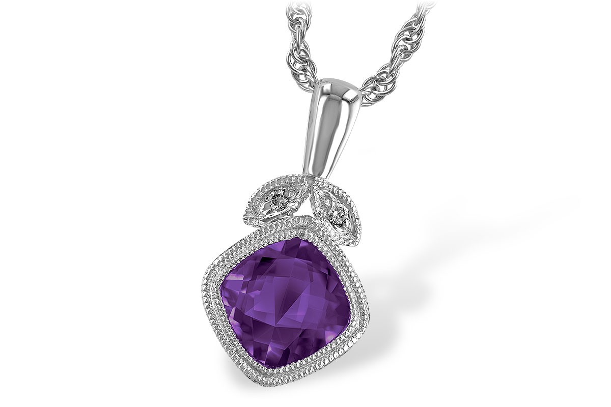 F193-26321: NECK .80 AMETHYST .81 TGW