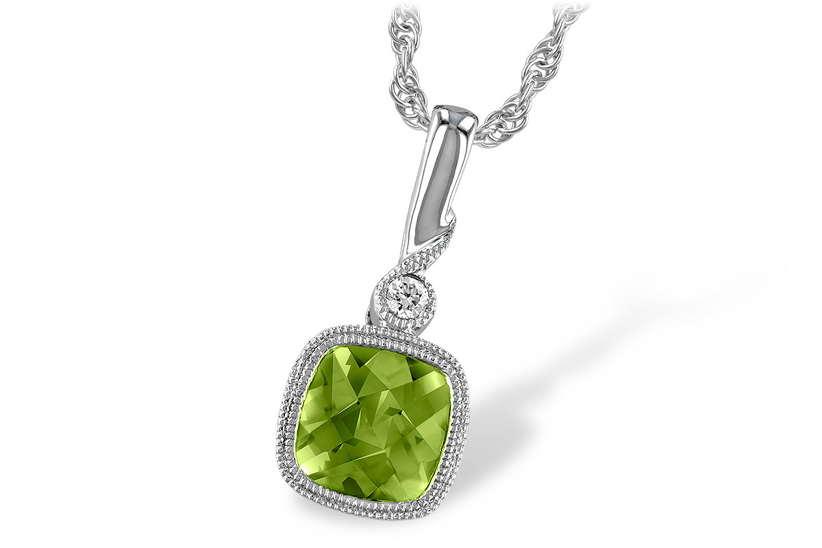 F193-26339: NECK .97 PERIDOT .99 TGW