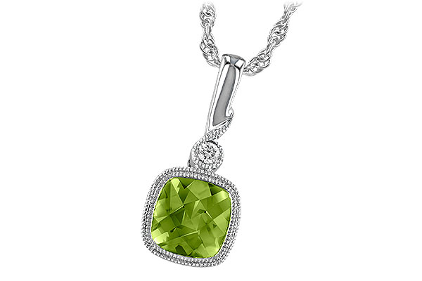 F193-26339: NECK .97 PERIDOT .99 TGW