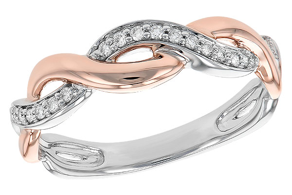F195-03557: LDS DIA WED RG .10 TW (ROSE & WG)
